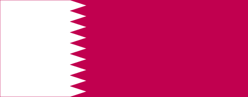 Nationalflagge Qatars
